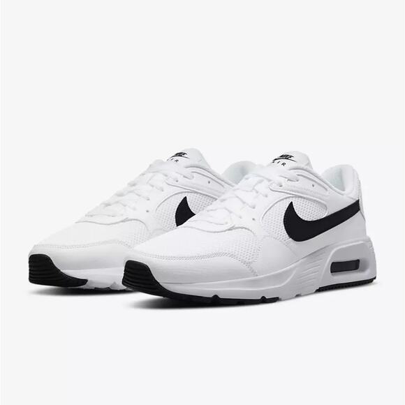 Nike Shoes - Nike Air Max SC Low Top Running Shoes White Black NEW Womans Size 6.5